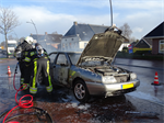 Prio 1 Brand Wegvervoer Auto Piterpolle Twijzel